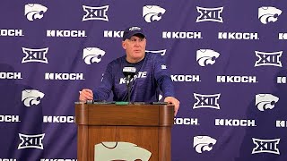 Chris Klieman postgame Oklahoma State Press Conference  092824 [upl. by Tillo]