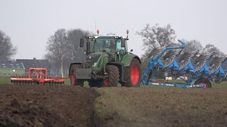 Ploegen met Fendt 720 Vario en Lemken VariDiamant 2022 [upl. by Lucius]