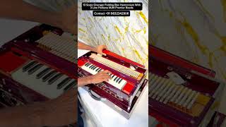 13 Scale Changer Folding Box Harmonium With 3 Line Palitana MJM Premier Reeds Contact 91 9832342906 [upl. by Ahsinak141]