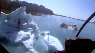 Bear Glacier Alaska  Helicopter Kayak tripHD [upl. by Irma]