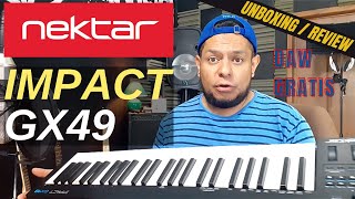 🎹 Nektar IMPACT GX49  Un Controlador Compacto y Poderoso 💵 120  Superó mis expectativas  Bitwig [upl. by Einnal942]