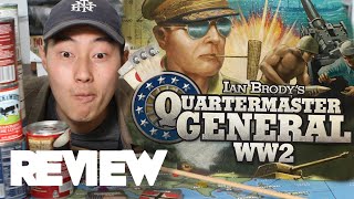 Quartermaster General WW2 Review  Ultra Digestible Axis and Allies [upl. by Hurwit]