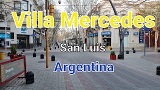 Villa Mercedes  San Luis  Argentina  Driving tour [upl. by Hanej]