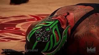 LUCHA UNDERGROUND REY MYSTERIO VS PATAGON DARK FULL MATCH [upl. by Yzzo]