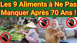 Après 70 Ans  Voici les 9 Aliments Qui Peuvent Transformer Votre Santé [upl. by Ffoeg131]