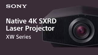 XW Series  Native 4K SXRD Laser Projector  Sony [upl. by Aliza]