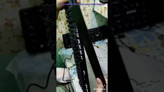 How to Attach or remove Keyboard Palm Rest  cosmic byte mechanical keyboard [upl. by Ahsuoj]