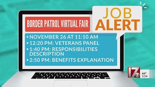 US Border Control to host virtual info session as agency looks to hire more workers [upl. by Sugar]