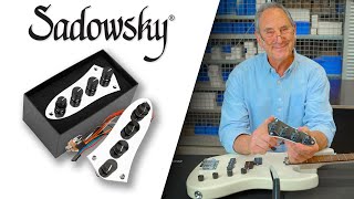 HOW TO UPGRADE YOUR BASS with a SADOWSKY PREAMP  Pt1 Modern Style MetroExpress [upl. by Godderd]