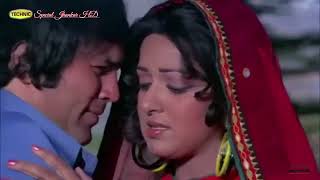 Parbat Ke Peeche Chambe da Gaon  Technic Jhankar HD Song  Kishore Kumar Lata Mehbooba 1976 [upl. by Aneled]