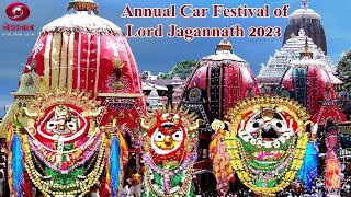 LIVE  Rath Yatra of Lord Jagannath 2023 from Puri  20th June 2023 [upl. by Emanuele]