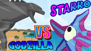 Godzilla vs Starro  Godzilla vs Kaiju  Kaiju Animation [upl. by Resor]