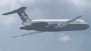 British airways flight 5390  landing animation [upl. by Jehiel]