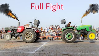 Tractor Tochan mahindra arjun 605 vs john deere 5310 full fight [upl. by Essined]