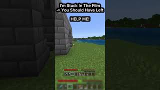 Im Stuck In a movie minecraft minecraftcompilation minecraftmeme memes gaming minecraftparody [upl. by Teirrah]