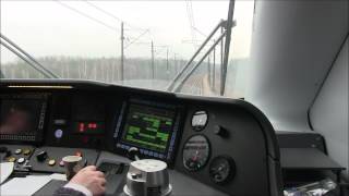 Pendolino ED250012 z Warszawy do Krakowa  dwa mocne Rp1 cabview [upl. by Vivyanne]