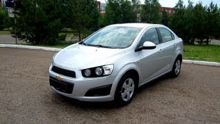 2012 Chevrolet Aveo Start Up Engine and In Depth Tour [upl. by Yahsal]