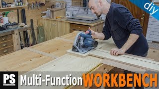 DIY Rip Cut Guide  Workbench Build Part 2 [upl. by Nebur]