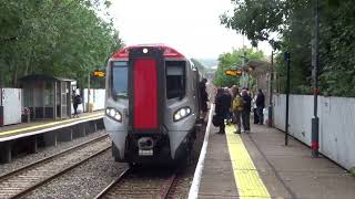 The 1238 Transport for Wales train to Bidston ex Higher Shotton railway station CymruWales 25824 [upl. by Leihcey]