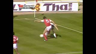 Arsenal 21 LIverpool Littlewoods Cup Final 1987 [upl. by Chambers]