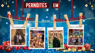 ESTOCOLMO COM MEUS PAIS E NOVA IORQUE NA ÉPOCA DE NATAL [upl. by Geldens]