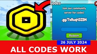 ALL CODES WORK ✨FREE Open For Free ROBLOX  JULY 26 2024 [upl. by Suiramed25]