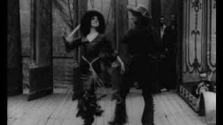 O TALENTO DE ASTA NIELSEN cenas de 1910 A VOZ DE NELSON GONÇALVES1960 [upl. by Nilhtac]