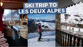 4 days skiing in Les Deux Alpes France  VLOG 33 [upl. by Laundes]