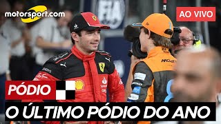 MAX SEGURA LECLERC na largada de Abu Dhabi e vence última do ano Pérez PUNIDO Alonso BRAKE TEST [upl. by Fagan]