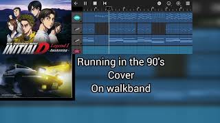 InitialdquotRunning in the 90squot on not GarageBandbut its on Walkband Android [upl. by Vincents199]