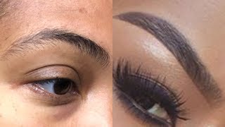 How To Easy DIY Wax Your Eyebrows At Home Step By Step [upl. by Yentruocal]