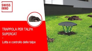 Trappola per Talpa SuperCat SWISSINNO [upl. by Akemet]