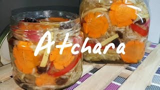 How to make Atchara  Atsara  Pickled Papaya [upl. by Gerick851]