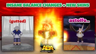 ABA SSJ4 GOGETA SKIN  NEW BALANCE CHANGES NEW ABA UPDATE [upl. by Zanas]