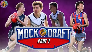 The PHANTOM AFL Draft PICKS 1 TO 15 Part 1 [upl. by Milton760]