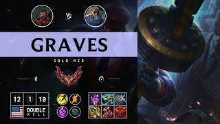 Graves Mid vs Yasuo  NA Grandmaster Patch 1413 [upl. by Ardnoel]