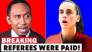 7 MINUTES AGO Controversy Erupts as WNBA Referee Exposed for Targeting Caitlin Clark [upl. by Yeknarf]