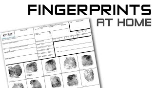 Fingerprints At Home  An Easy HowTo Guide [upl. by Fafa]