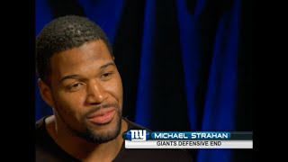 Michael Strahan  From Retirement to Super Bowl HD [upl. by Hairahs]