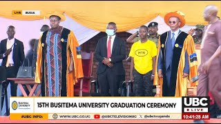 LIVE 15TH BUSITEMA UNIVERSITY GRADUATION CEREMONY I NOVEMBER 29 2024 [upl. by Paugh]