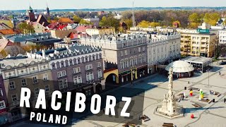 Raciborz by drone  POLAND 🇵🇱 [upl. by Edison]