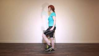 Hip Osteoarthritis Exercise 77  Hip Flexion and Balance [upl. by Shir]