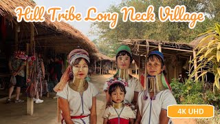 Hill Tribes Long Neck Village Chiang Rai Thailand [upl. by Alusru]