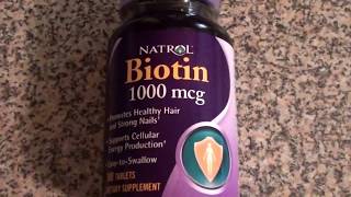 REQUESTED VIDEO Biotin supplement tablets DANGERS SIDE EFFECTSWARNING [upl. by Assetal]