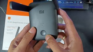 HOW TO SETUP XIAOMI WIFI EXTENDER AC1200 [upl. by Bekaj385]