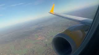 Auringy Embraer195 Flight from London Gatwick to Guernsey [upl. by Doownelg]