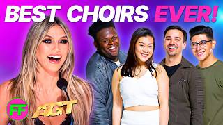 10 BEST Choir Auditions On Americas Got Talent 🎤 [upl. by Jasisa]