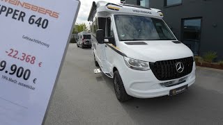 22368 € Wohnmobil Campervan PREISE FALLEN RAPIDE 💟 Mercedes Sprinter Weinsberg Pepper 640 [upl. by Hodgkinson]