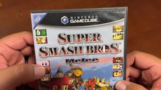 Super Smash Bros Melee Nintendo GameCube Unboxing Video [upl. by Bolitho]