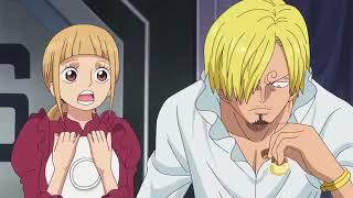 Sanji eats food from floor｜One Piece 801 [upl. by Anelak]